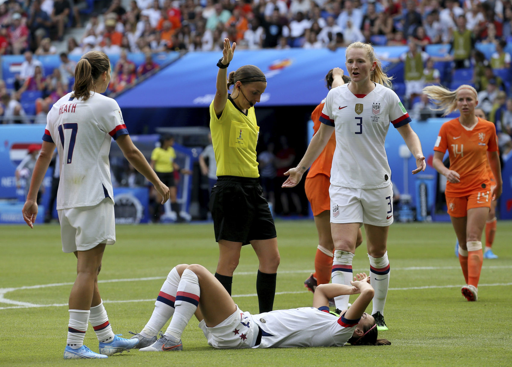 France US Netherlands WWCup Soccer